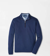 Albatross Cotton-Blend Pique Quarter-Zip