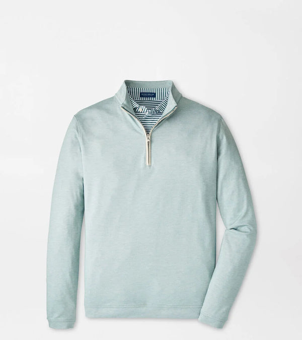 Albatross Cotton-Blend Pique Quarter-Zip