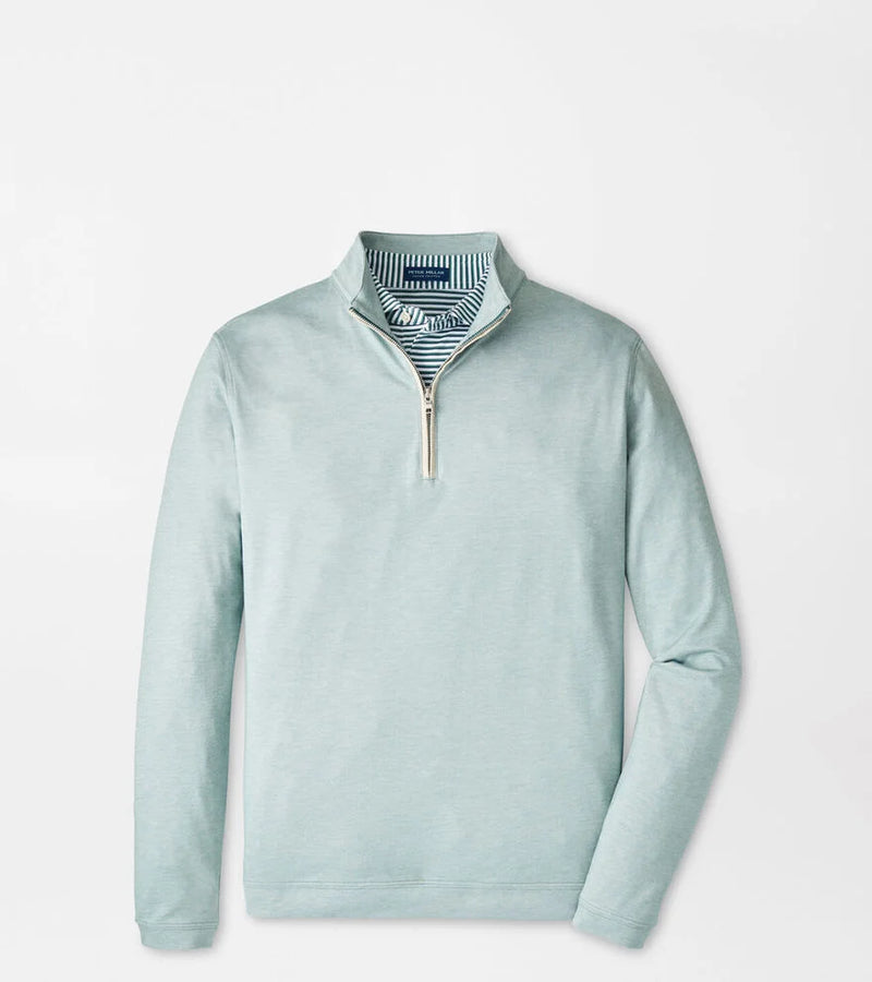 Albatross Cotton-Blend Pique Quarter-Zip
