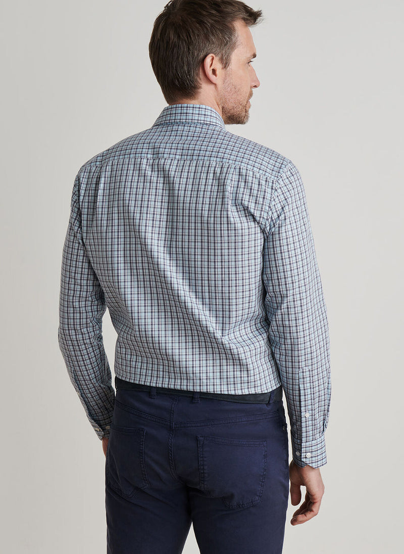 Abetone Cotton Sport Shirt - Oak Hall