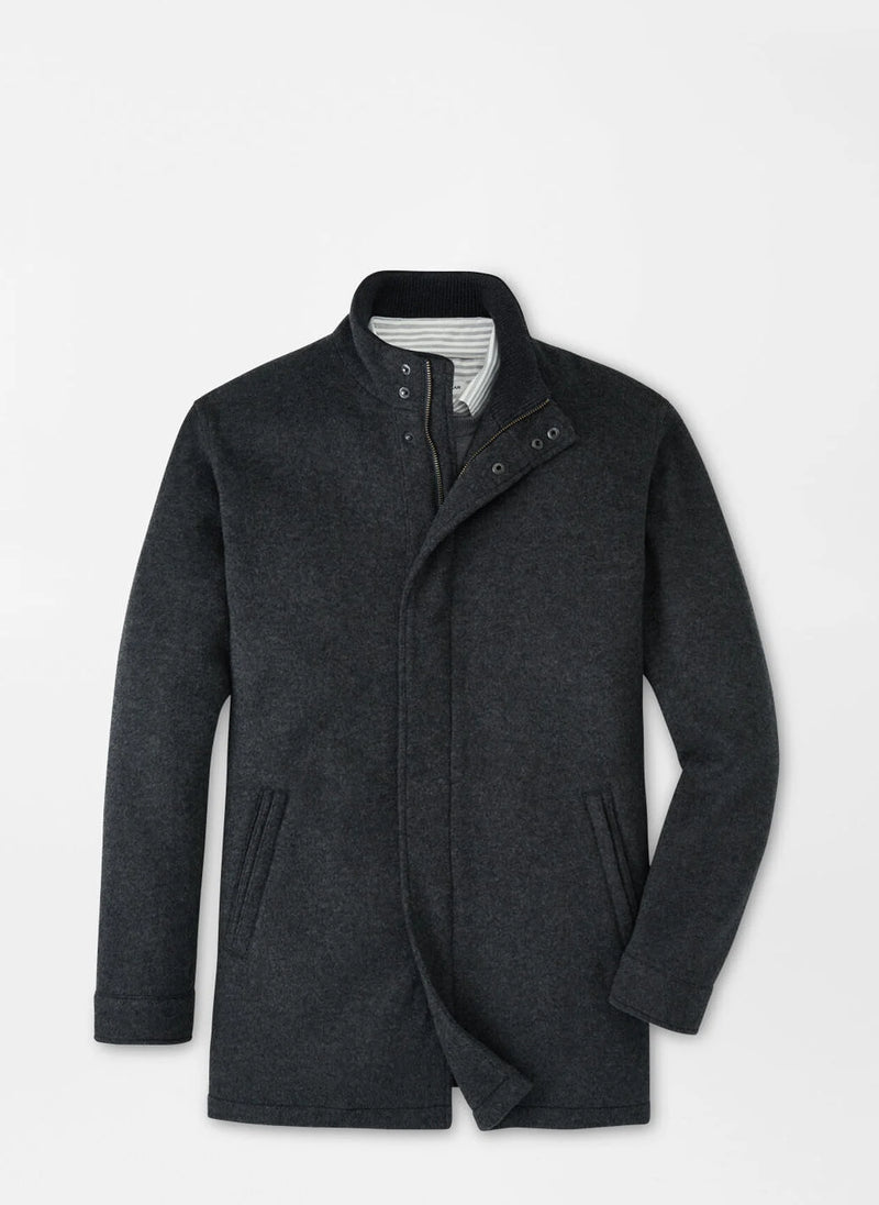 Crown Flex Merino City Coat - Oak Hall