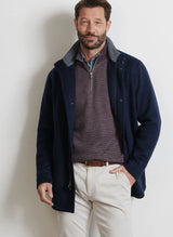 Crown Flex Merino City Coat - Oak Hall