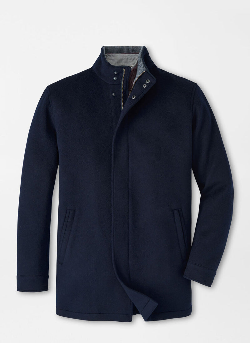 Crown Flex Merino City Coat - Oak Hall