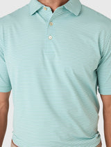 Hales Performance Jersey Polo - Sean Self Collar - Fresh Mint