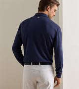 Lyons Performance Jersey Long-Sleeve Polo - Edwin