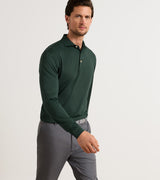 Lyons Performance Jersey Long-Sleeve Polo - Edwin