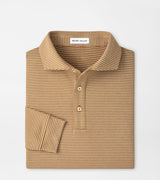 Lyons Stripe Performance Jersey Long-Sleeve Polo -