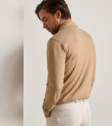 Lyons Stripe Performance Jersey Long-Sleeve Polo -
