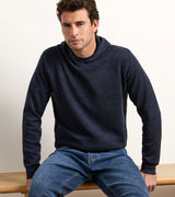 Reversible Camo Popover Hoodie - Midnight Navy