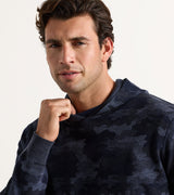 Reversible Camo Popover Hoodie - Midnight Navy