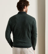 Blair Birdseye Quarter-Zip Sweater - Pine Brook