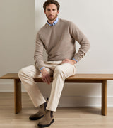 Autumn Crest Honeycomb Crewneck Sweater - Oak Hall