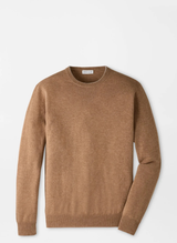 Crown Heritage Cashmere Crewneck Sweater - Camel