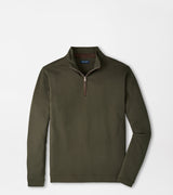 Albatross Cotton-Blend Pique Quarter-Zip