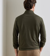 Albatross Cotton-Blend Pique Quarter-Zip