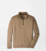 Albatross Cotton-Blend Pique Quarter-Zip