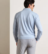 Albatross Cotton-Blend Pique Quarter-Zip
