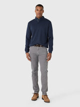 Grant Knit Quarter-Zip - Navy