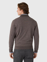 Excursionist Flex Quarter-Zip Sweater - Ash Brown