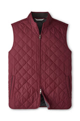 Peter Millar Essex Vest - Bordeaux (flat)