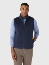 Peter Millar Crown Flex Merino Vest - Atlantic Blue