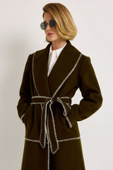 Marie Oliver Chloe Coat - Juniper Green