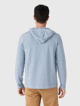 Faherty Movement Popover Hoodie - Sea Sky Feeder