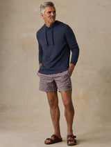 Faherty Sunwashed Slub Hoodie - Blue Nights