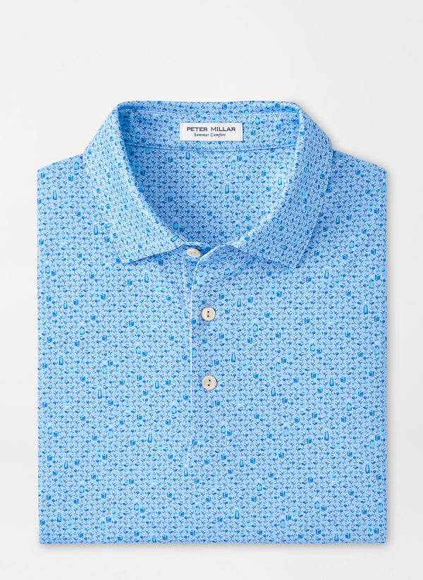 Whiskey Sour Performance Jersey Polo - Oak Hall