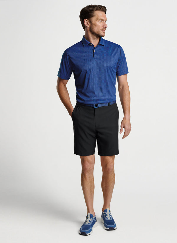 Featherweight Crown Check Polo - Oak Hall