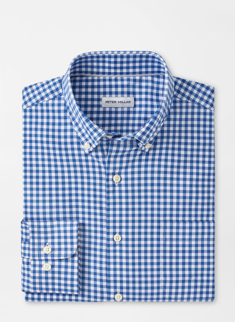 Trenton Crown Lite Cotton-Stretch Sport Shirt - Oak Hall