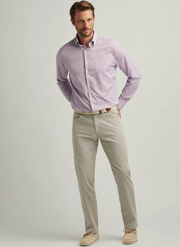 Signature Sateen Five-Pocket Pant