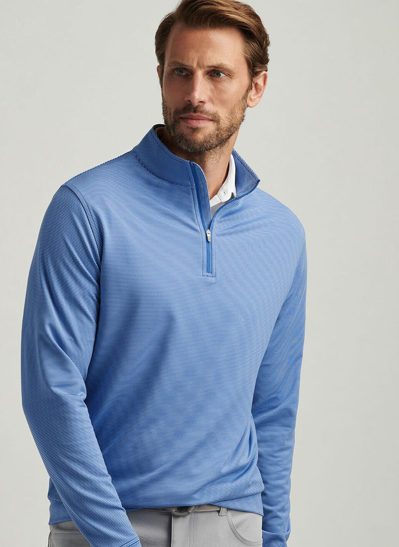 Perth Sugar Stripe Performance Quarter-Zip