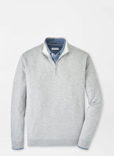 Coolspun Cotton Quarter-Zip Sweater