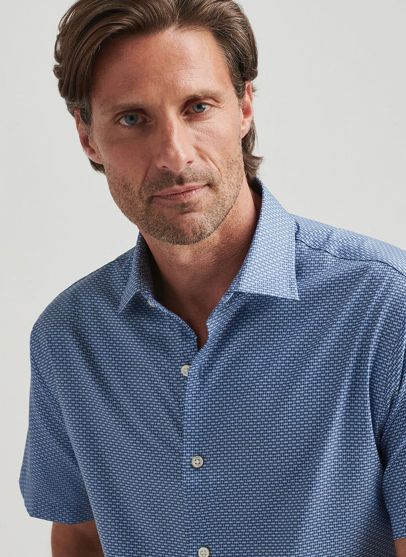 Graham Performance Poplin Sport Shirt