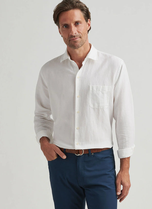 Canal Linen Cotton Sport Shirt