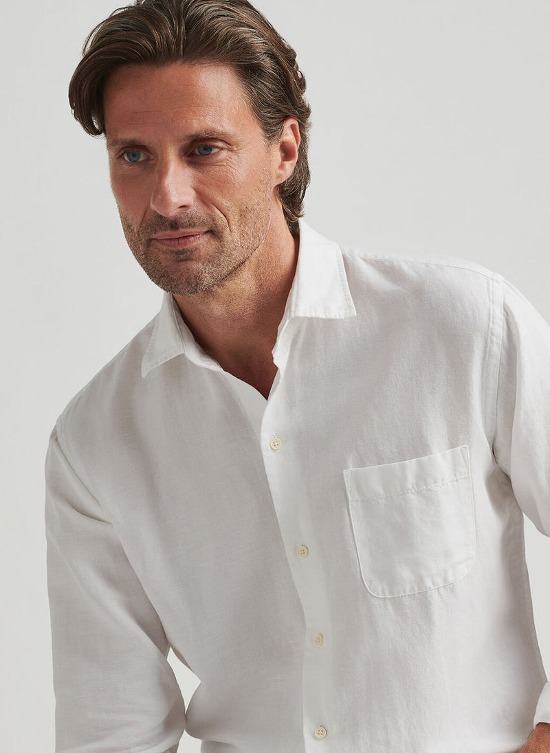 Canal Linen Cotton Sport Shirt