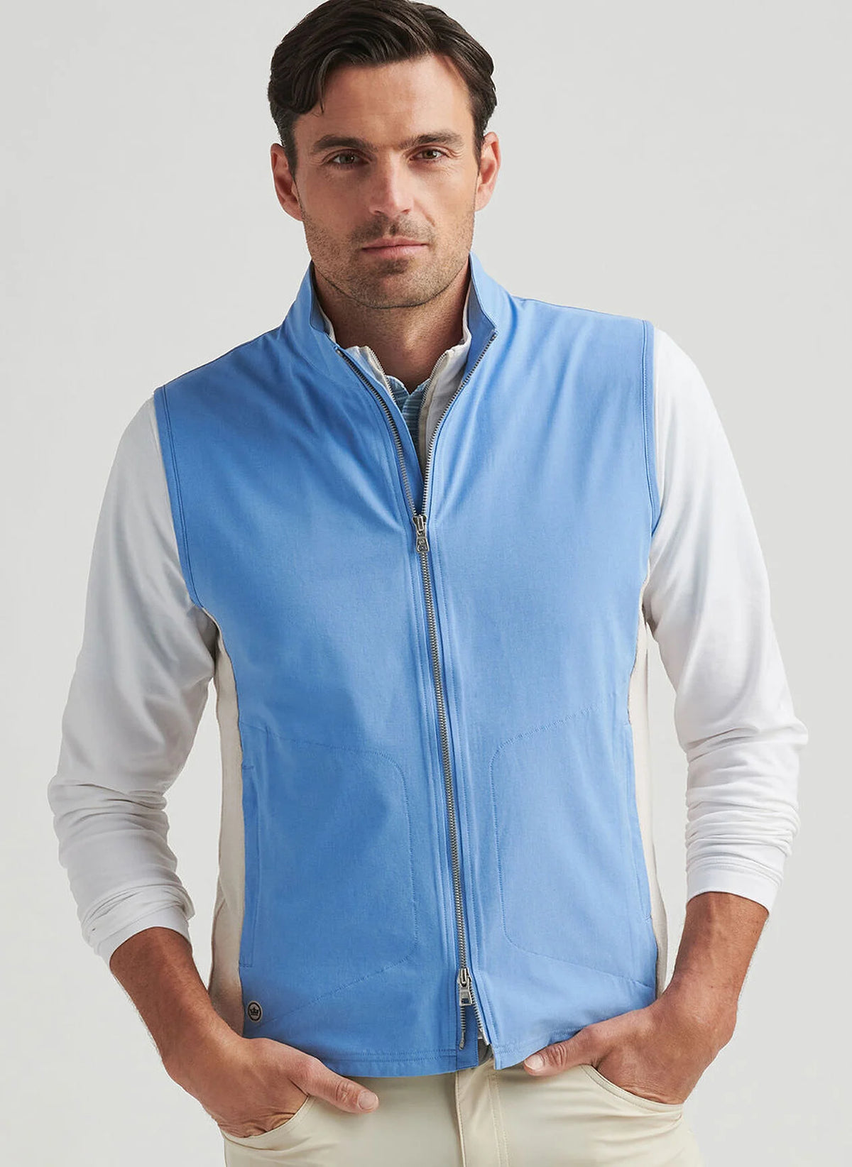 ジャケット・アウター led vest Solstice Performance Hybrid Full-Zip Vest | Oak Hall, Inc.