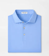 Solid Performance Jersey Polo - Sean Self Collar - Oak Hall