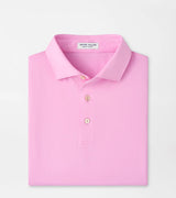 Solid Performance Jersey Polo - Sean Self Collar - Oak Hall