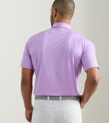 Solid Performance Jersey Polo - Sean Self Collar - Oak Hall