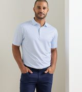 Ashgrove Performance Jersey Polo - Sean Self Collar - Oak Hall