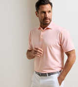 Jubilee Performance Jersey Polo - Sean Self Collar - Oak Hall