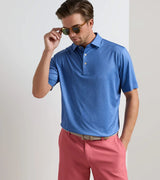 Barrier Performance Jersey Polo - Sean Self Collar - Oak Hall