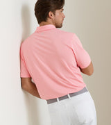 Merion Performance Jersey Polo - Sean Self Collar - Oak Hall