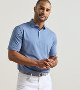 Merion Performance Jersey Polo - Sean Self Collar - Oak Hall