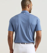 Merion Performance Jersey Polo - Sean Self Collar - Oak Hall