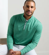 Perth Melange Performance Quarter-Zip