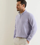 Coolspun Lite Cotton Quarter-Zip Sweater