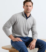 Coolspun Lite Birdseye Quarter Zip Sweater